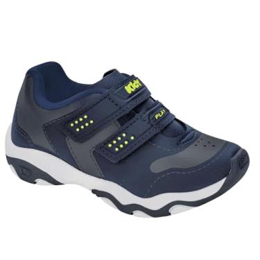 Imagem de Tênis Kidy Play Infantil KD24-00706 (Marinho/Cinza, BR, Criança de 4 a 8 anos, Numérico, 27)