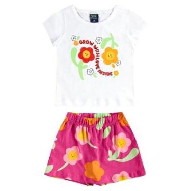 Imagem de Conjunto Blusa e Short-Saia Bee Loop-Feminino