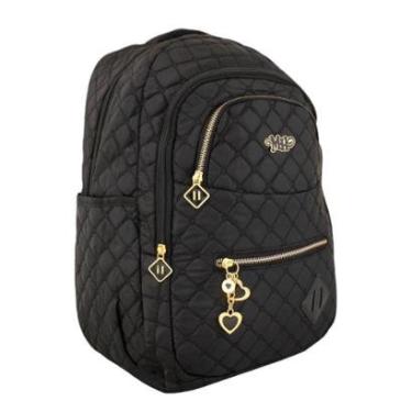 Imagem de Mochila Escolar Feminina Notebook Com 4 Compartimentos-Feminino