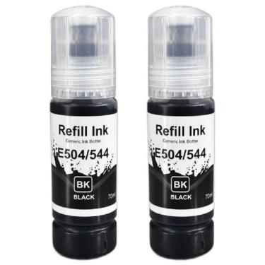 Imagem de Kit 02 Tintas Compatíveis Para Impressora L3150 L3250 L3210 Preto - Ge