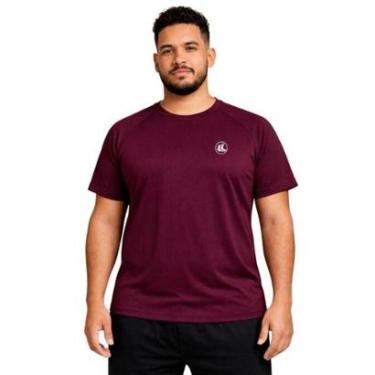 Imagem de Camiseta Esporte Legal Move Plus Size Masculina - Bordô G3-Masculino