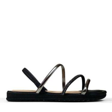 Imagem de Sandália Papete Dakota Feminina Duetto Metal-Feminino