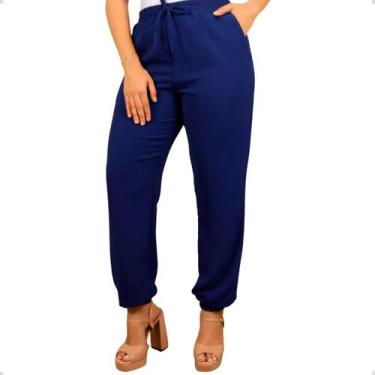 Imagem de Calça Jogger Feminina Cós E Punho Elástico E Bolso Lateral - 40 Graus 