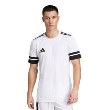 Imagem de Camiseta Adidas Squadra 25 Masculina - Branco 3GG-Masculino