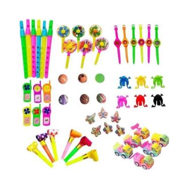 Imagem de Kit De Brinquedos Para Festa De Aniversário Infantil 54 Peças: Piñata,