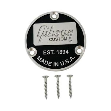 Imagem de Placa De Cobertura Traseira De Metal Para Chave Seletora De Guitarra L