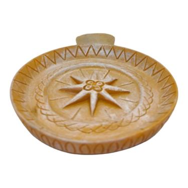 Imagem de Incensário Prato 10 cm Universal Palha em Resina