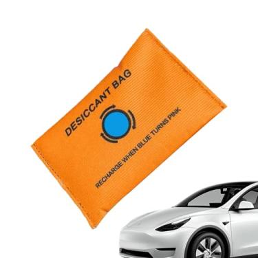 Imagem de Desumidificador para interior de | Contas de silicone à prova de vazamento dessecante, absorventes de umidade reutilizáveis para carros | para para-brisas interior armário porão garagem