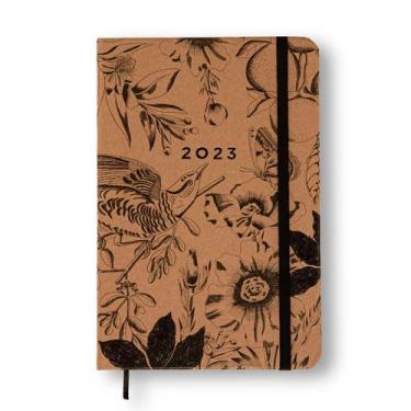 Imagem de Agenda Planner 2023 Kraft Semanal Anotações 14x21 Botânica - Cicero