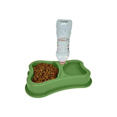 Imagem de Comedouro Bebedouro Automático Cao Gato Anti Formiga Médio - Aumta Ter