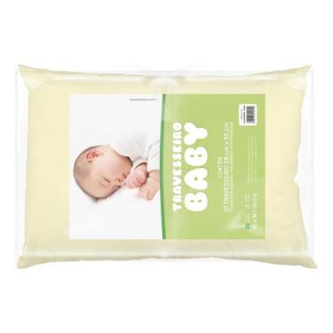 Imagem de Travesseiro Outlet Liso para Bebê 28cm x 35cm Bercinho, Sortido Liso
