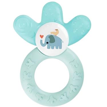 Imagem de Mordedor Bebe Cooler 4+M Azul Claro MAM