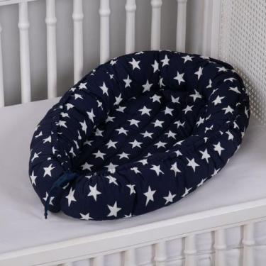 Imagem de Ninho Redutor De Berço Matelado Algodão Estampado - Monzilo Baby Kids,
