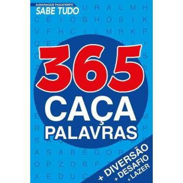 Imagem de Livro - Almanaque Passatempo - Sabe tudo - 365 caça palavras - On Line