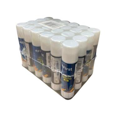 Imagem de Conjunto com 24 unidades Cola Bastão Branca de Uso Escolar - FIRST