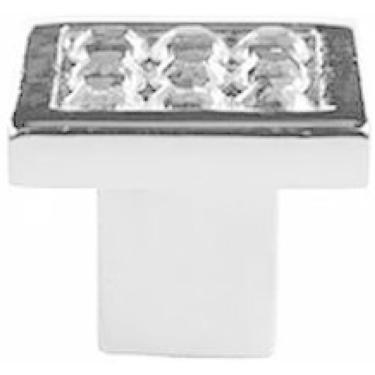 Imagem de Puxador Firenze Swarovski 9 Ponto Escovado - Gruppa