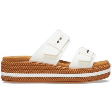 Imagem de Sandália crocs brooklyn woven buckle chalk-Unissex