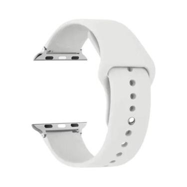 Imagem de Pulseira De Silicone Para Apple Watch Série 7 6 5 4 3 SE 8 Ultra 38mm 