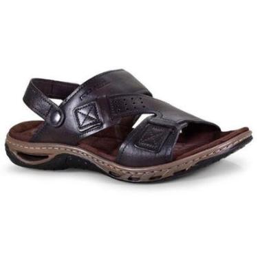Imagem de Sandalia Masculina Pegada 131662-04 - Brown-Masculino