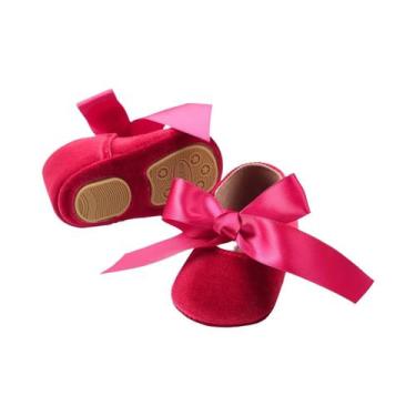 Imagem de Sapatilhas De Balé Para Bebê Menina Antiderrapantes Com Sola Macia De 