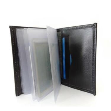 Imagem de Carteira Tradicional Slim Masculino - R.Martino, Preto
