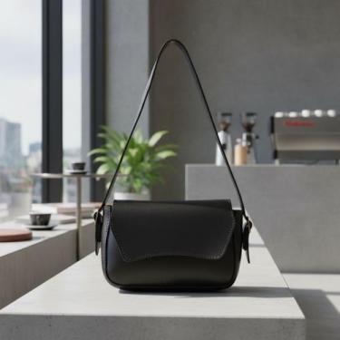 Imagem de Bolsa Pequena Transversal Com Alça De Ombro Ajustável - JS Bolsas, Mar