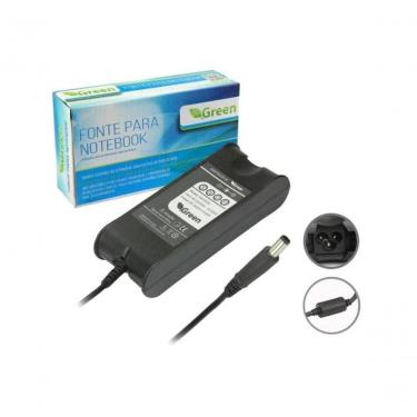 Imagem de Fonte Para Notebook Dell 19,5v 4,62a Bivolt 7,4mm Green