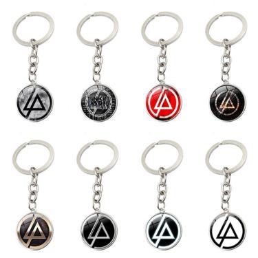 Imagem de Chaveiro Chaveiro com logotipo icônico do Linkin Park para fãs de rock