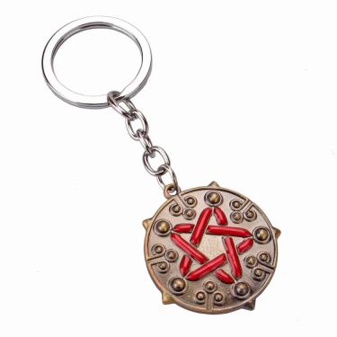 Imagem de Chaveiro The Witcher 3 Medallion Emblema icônico de Geralt