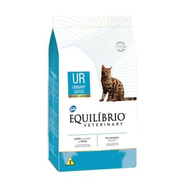 Imagem de Ração Total Equilíbrio Veterinary UR Urinary Gatos Adultos 500g