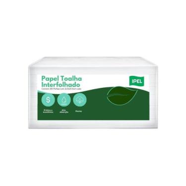Imagem de Papel Toalha Laminado Interfolha Folhas Dupla 8X250 Caixa Com 2.000 Fo