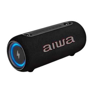 Imagem de Caixa de Som Bluetooth Aiwa SP-04-LB - TWS - 40W RMS - Proteção IPX5 - LED - Preto