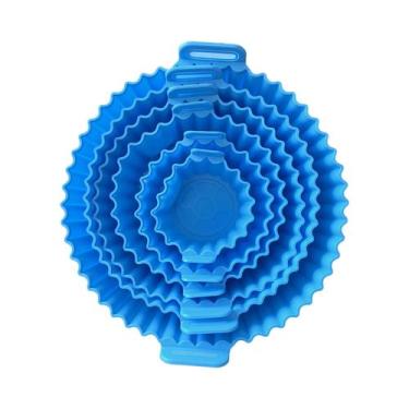 Imagem de Conjunto De 6 Tapetes De Silicone Para Fritadeira a Ar 450 graus Panel