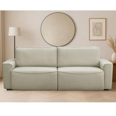 Imagem de Sofa 4 Lugares Retratil Reclinavel 280cm Linho Nobile Ferguile