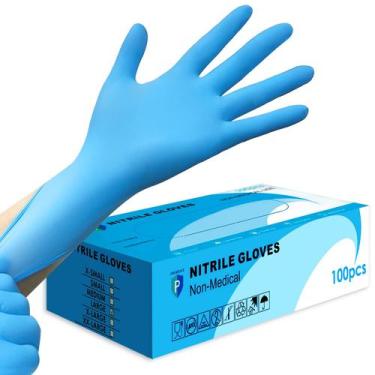 Imagem de Luvas Descartáveis PROMEDIX P de Nitrila 4 mil 100 Unidades