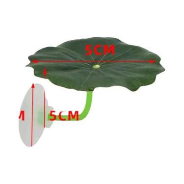 Imagem de Folha Artificial De Lótus Para Peixe Betta: Esconderijo, Reprodução E 