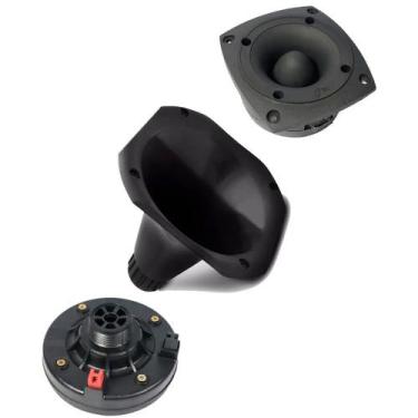 Imagem de Kit 1 Driver + 1 Cornetas + 1 Super Tweeter Compet 300w - Oestesom