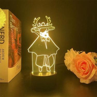 Imagem de Luz noturna USB Encounter White Bird Pleurotus Eryngii - taiyuanketanm