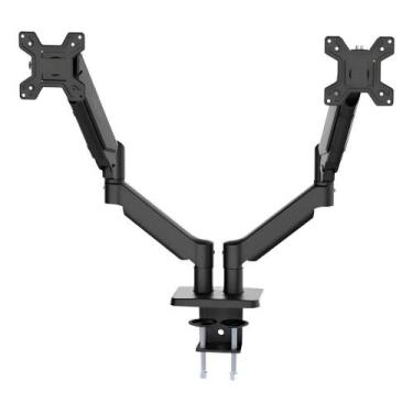 Imagem de Suporte de Mesa YanazeOficial para 2 Monitores com Pistão a - Congratu