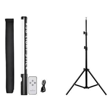 Imagem de Bastão de LED RGB LC1 Rbg Light Stick com Tripé 2m Fotografi - Congrat