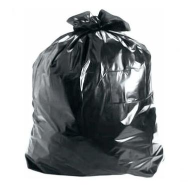Imagem de Saco para Lixo Resistente Extra Forte Preto 50L Pacote com 100 Unidades Higipack