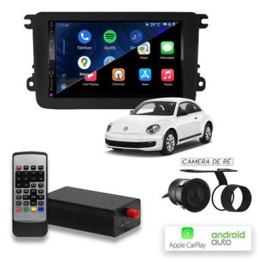 Imagem de CarPlay e Android Auto New Beetle Com TV - First Option