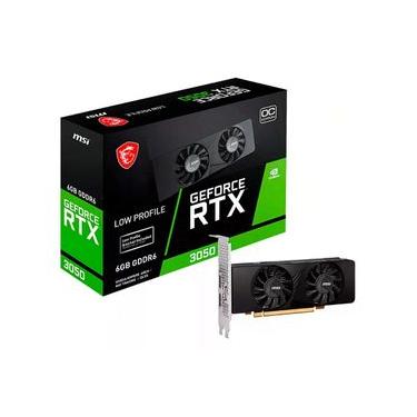 Imagem de Placa De Vídeo Msi Geforce Rtx 3050 Low Profile 6gb Gddr6