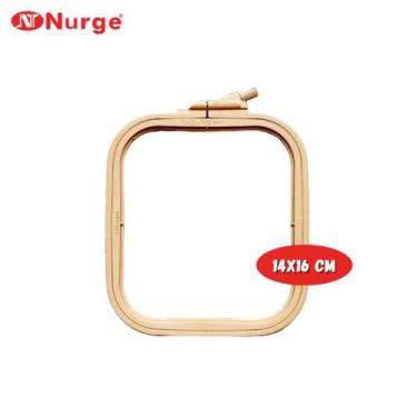 Imagem de Bastidor Quadrado de Plástico 145x165mm - Nurge Cor:Nurge, Nurge