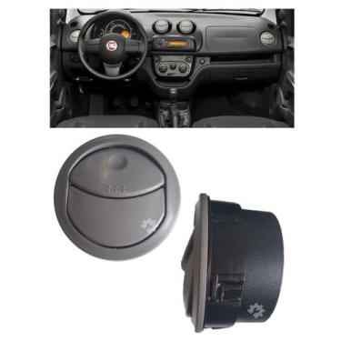 Imagem de Difusor Ar Central Lateral Cinza Novo Uno Fiorino 2010 15 2017 - fiat