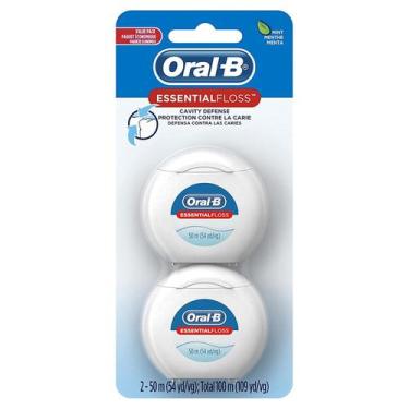Imagem de Fio Dental Oral-B Essential Cera Pacote com 2 unidades de 100m