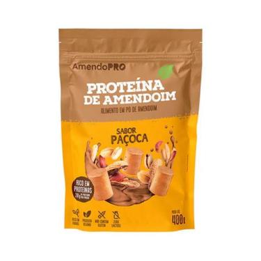 Imagem de Proteina de Amendoim - Refil 400g Paçoca - AmendoPro