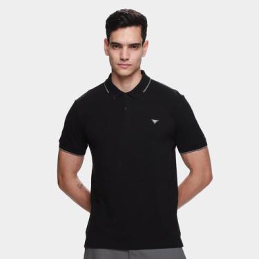 Imagem de Camisa Polo Forum XI Masculina, Preto, G
