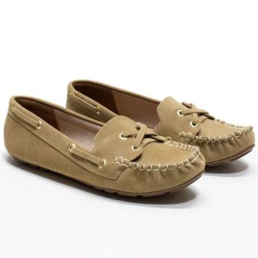 Imagem de Mocassim Feminino Vizzano Dockside Retrô Tamanho:36Cor:TAN castanho, 3