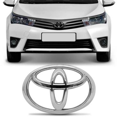 Imagem de Emblema Grade Radiador Toyota Corolla 2015 2016 2017 - Marcon